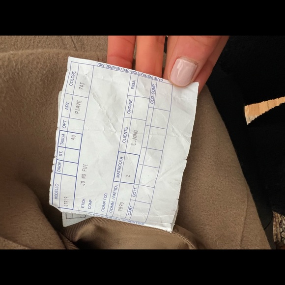 Jo No Fui Wool Mini Skirt- Camel, 40/XS - Picture 7 of 7